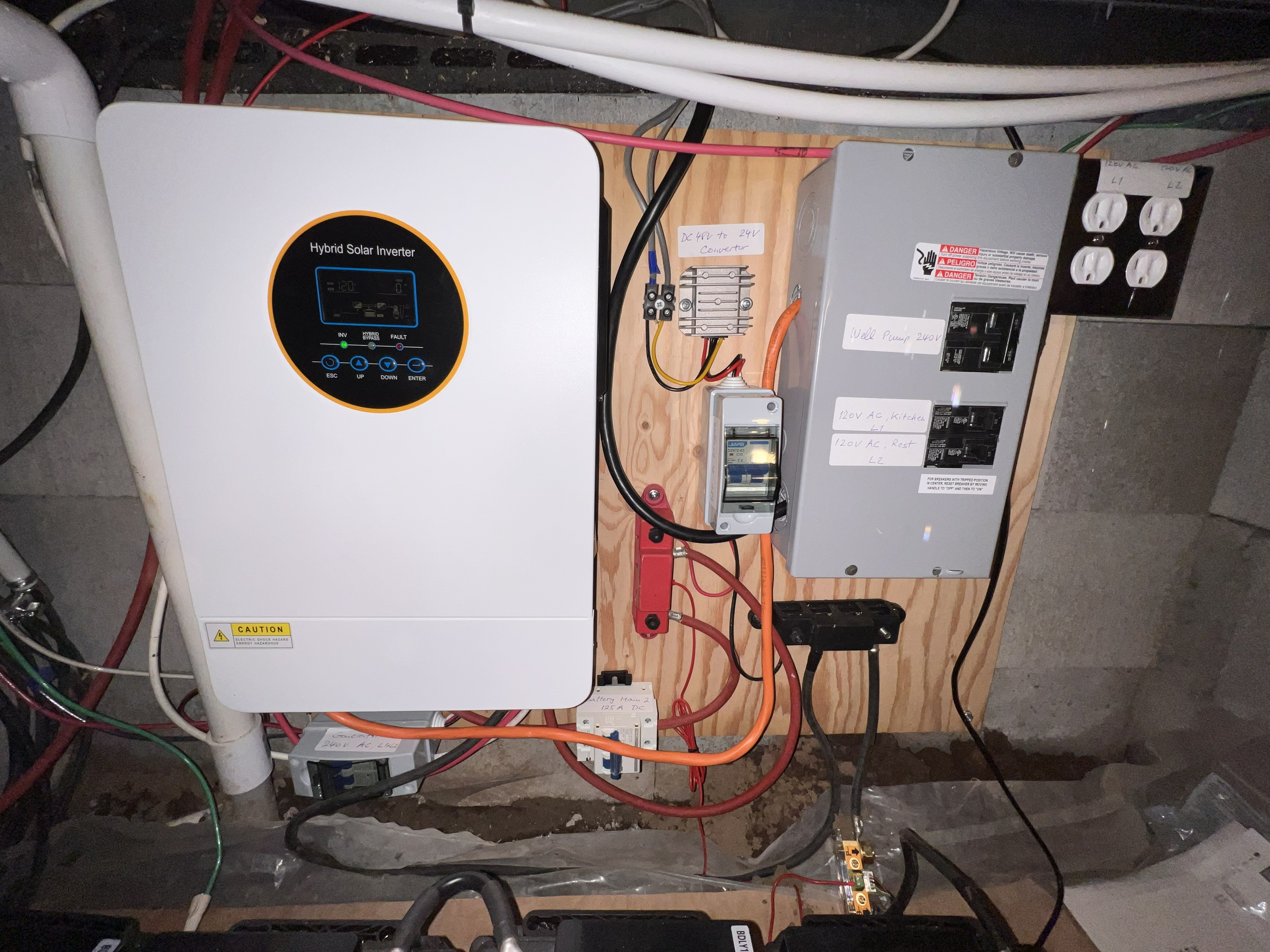 Electrical in Basement